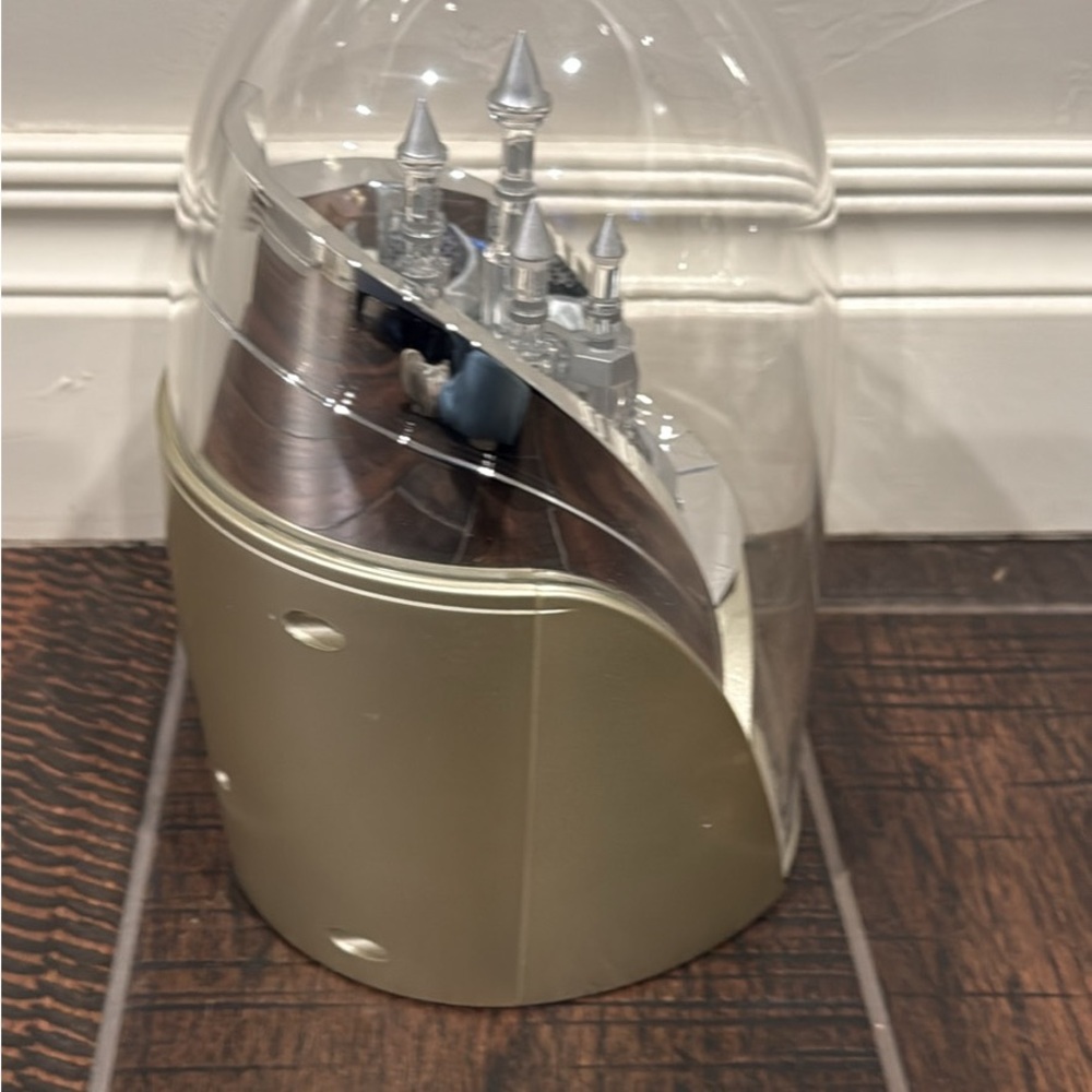 Rhythm Twilight Castle Mantel Clock with Crystal Dome - Picture 6 of 10